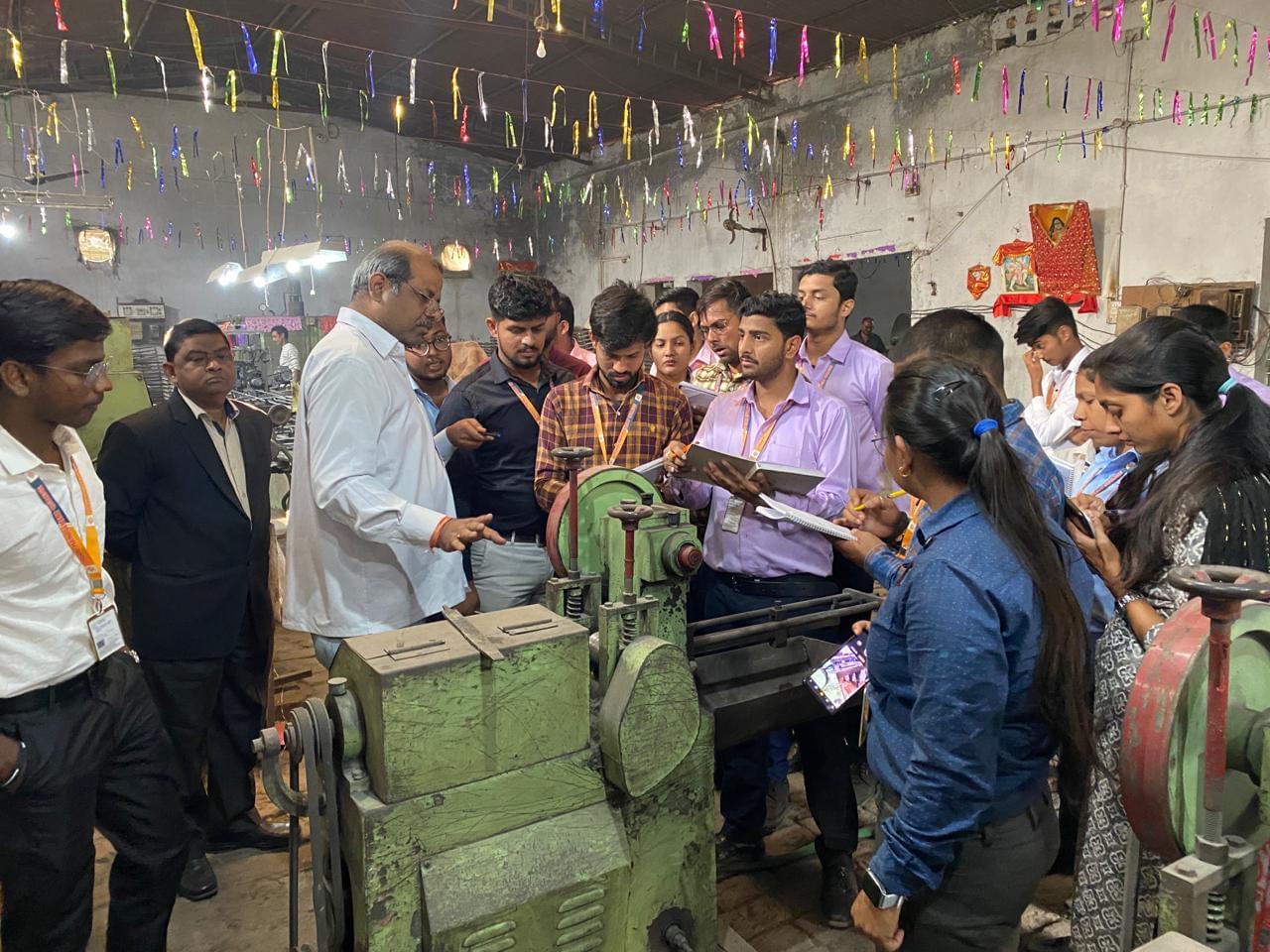 Jinvani Management College Bhojpur Industrial Visit photo 3